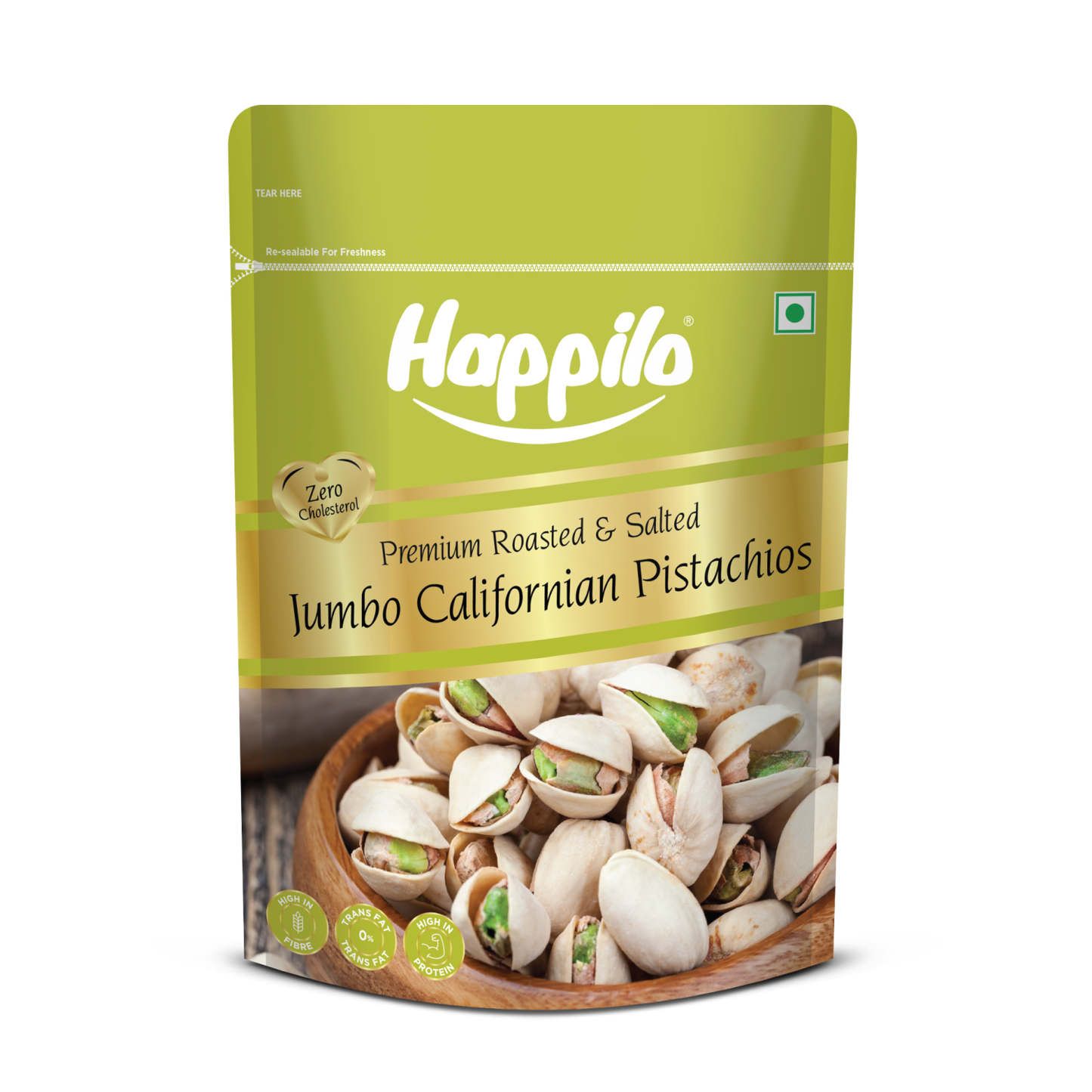 Happilo Freshly Roasted  Salted California Pistachios