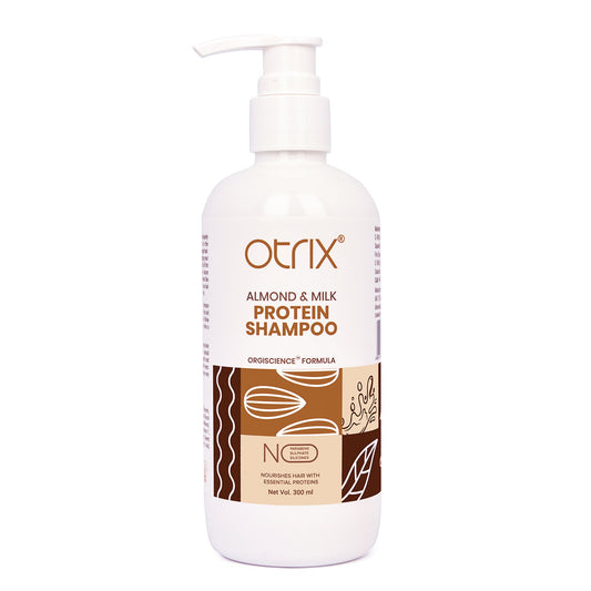 Almond  Milk Protein Shampoo for Smooth Hair - 300ml