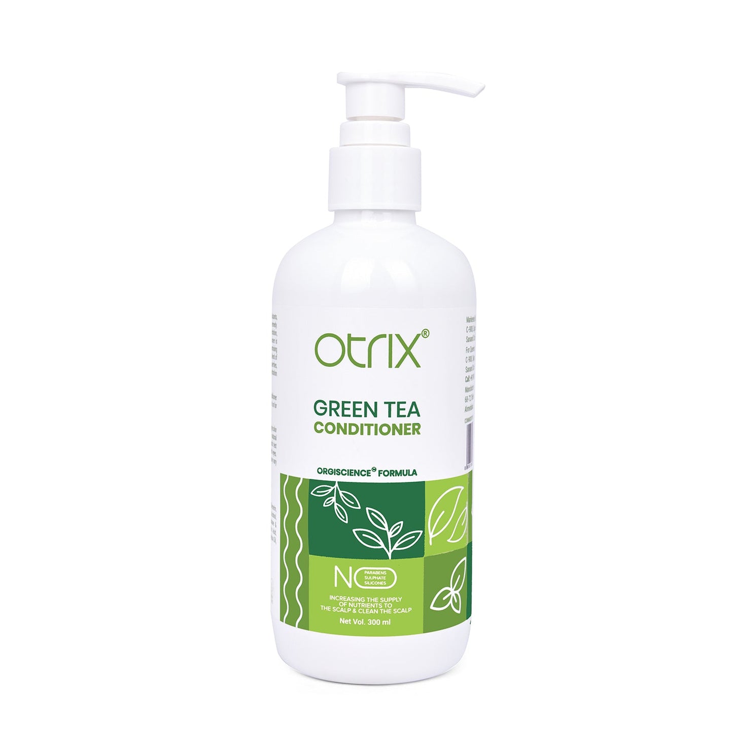 Green Tea Conditioner for Strengthening Hair - 300ml