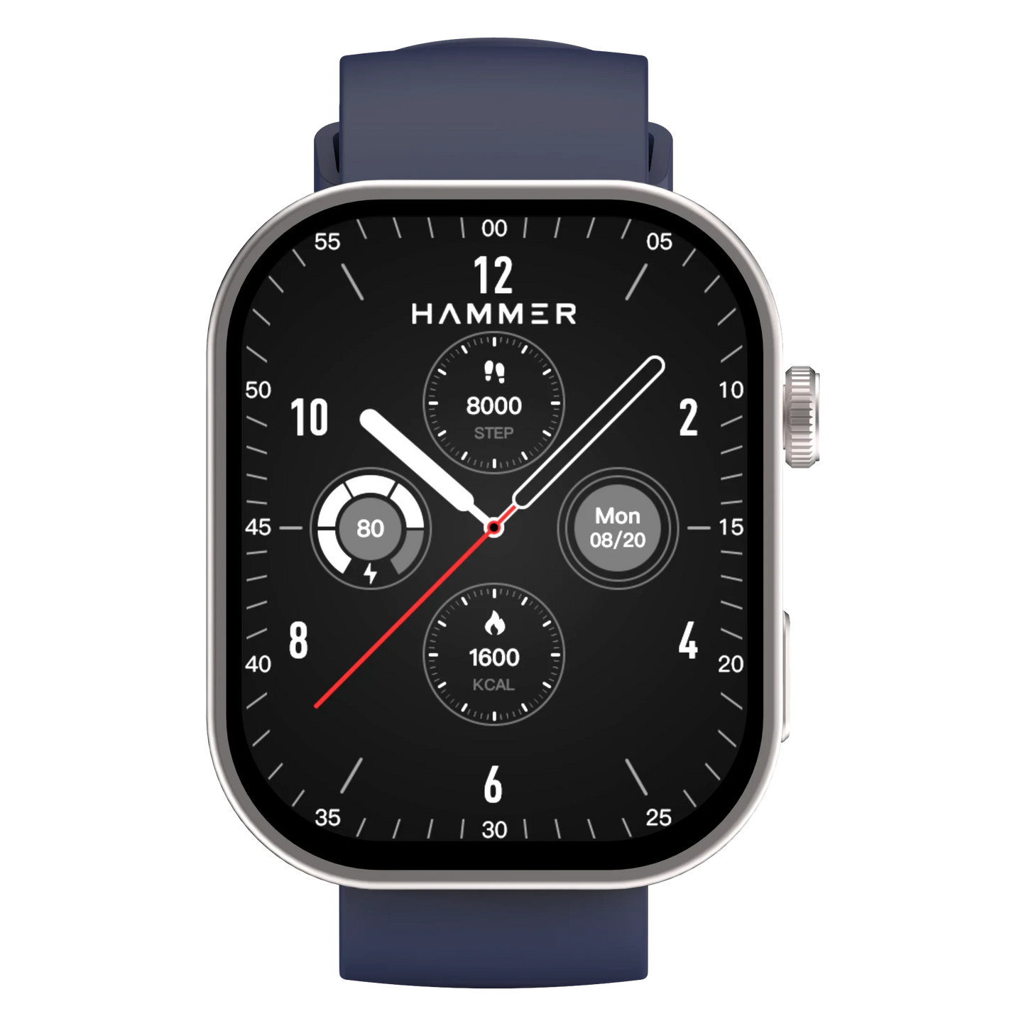 Hammer Tussle 2.01 Full HD Display Bluetooth Calling Smartwatch