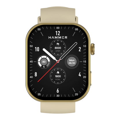 Hammer Tussle 2.01 Full HD Display Bluetooth Calling Smartwatch