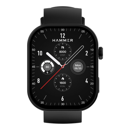 Hammer Tussle 2.01 Full HD Display Bluetooth Calling Smartwatch