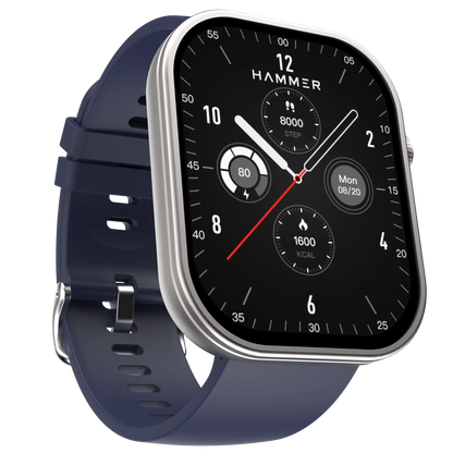 Hammer Tussle 2.01 Full HD Display Bluetooth Calling Smartwatch