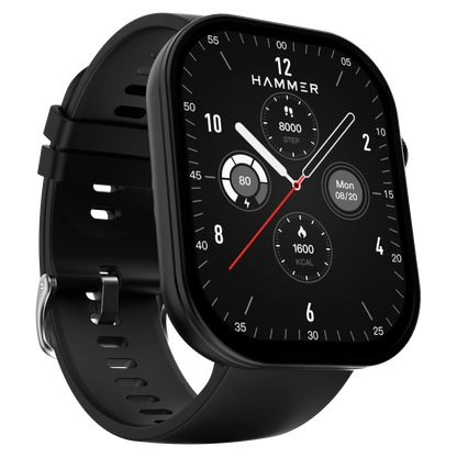 Hammer Tussle 2.01 Full HD Display Bluetooth Calling Smartwatch