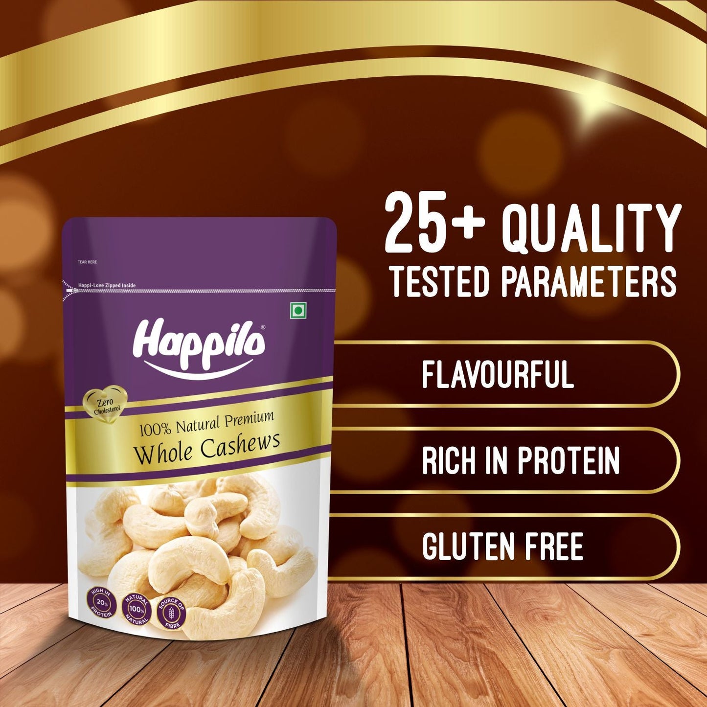 Happilo Premium Whole Cashew Nuts