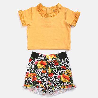 Sunshine Girl Bamboo Top  Shorts