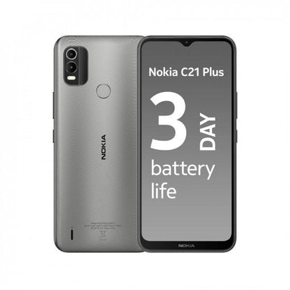 Nokia C21 Plus Android Smartphone Dual SIM 3-Day Battery Life 3GB RAM  32GB Storage 13MP Dual Camera with HDR  Warm Grey