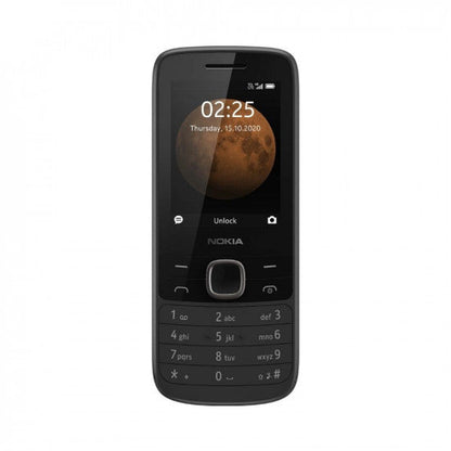 Nokia 225 4G Dual SIM Feature Phone with Long Battery Life Camera Multiplayer Games and Premium Finish  Black Colour