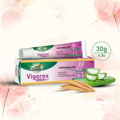 Vigorex For Her Gel with Aloevera  Satavari  Lubricant Gel for Female 30g