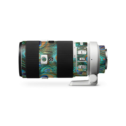 Peacock Feathers Lens Skin