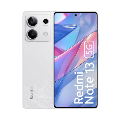 Redmi Note 13 5G Arctic White 12GB RAM 256GB Storage  5G Ready  120Hz Bezel-less AMOLED  7.mm Slimmest Note Ever  108MP Pro-grade Camera