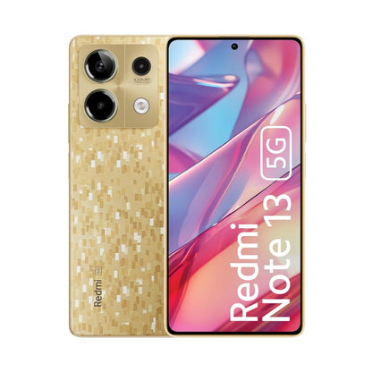 Redmi Note 13 5G Prism Gold 12GB RAM 256GB Storage  5G Ready  120Hz Bezel-less AMOLED  7.mm Slimmest Note Ever  108MP Pro-grade Camera