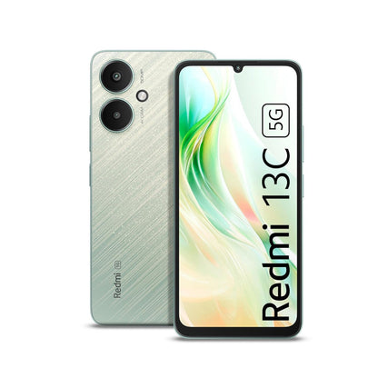 Redmi 13C 5G Startrail Green 4GB RAM 128GB Storage  MediaTek Dimensity 6100 5G  90Hz Display