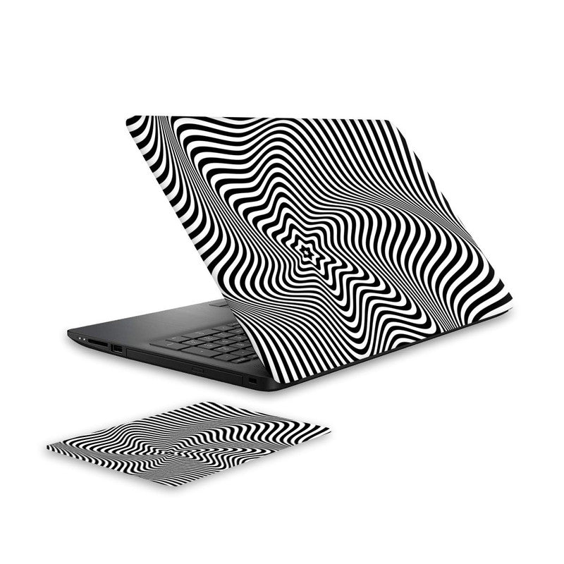 Psychedellic 5 Laptop Skin and Mouse Pad Combo