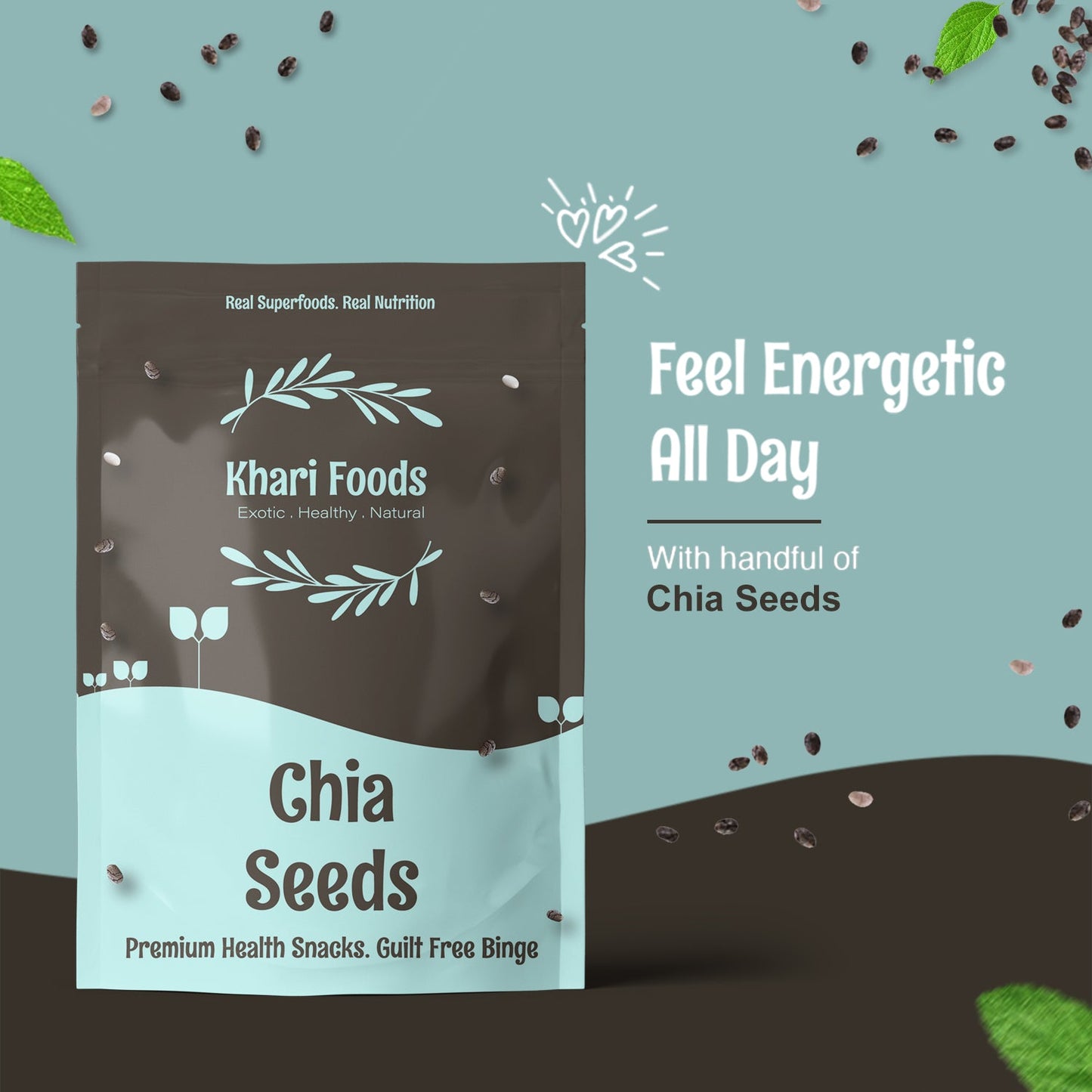 Organic Chia Seeds High Fibre