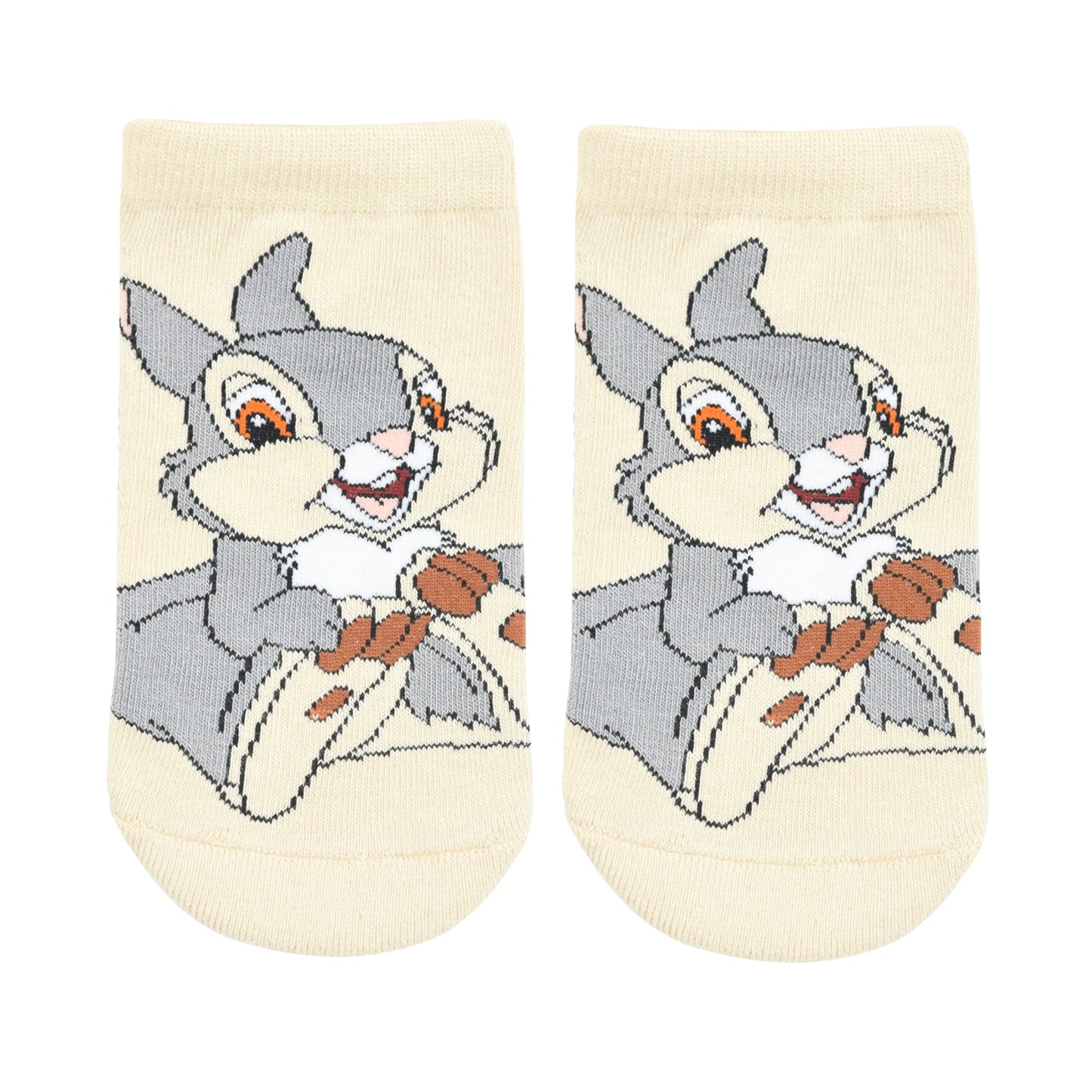 Balenzia X Disney Character Cushioned Ankle socks for women-Thumper Pack of 1 Pair1U-Beige