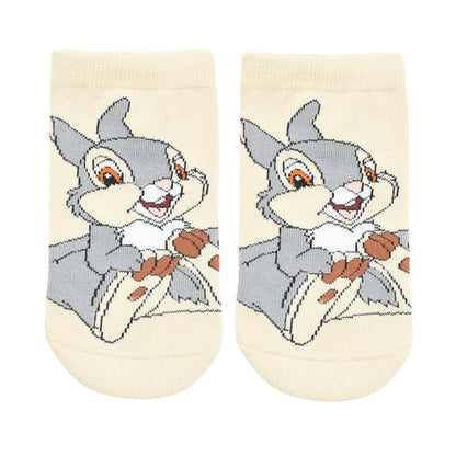 Balenzia X Disney Character Cushioned Ankle socks for women-Thumper Pack of 1 Pair1U-Beige