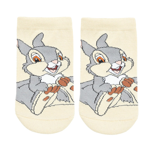 Balenzia X Disney Character Cushioned Ankle socks for women-Thumper Pack of 1 Pair1U-Beige