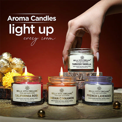 AROMA Scented Candles - Set of 4 x 60gm