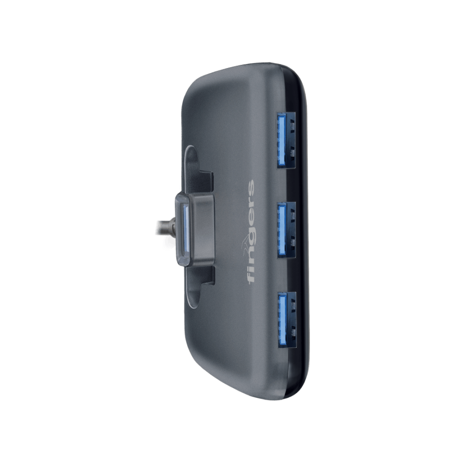 NextGen Type-C USB 3.0 Hub Dark Sliver