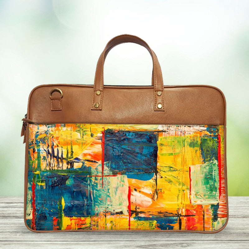 Canvas Painting  Classic Laptop Bag