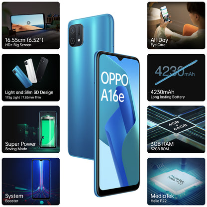 Oppo A16E Blue 3GB 32GB