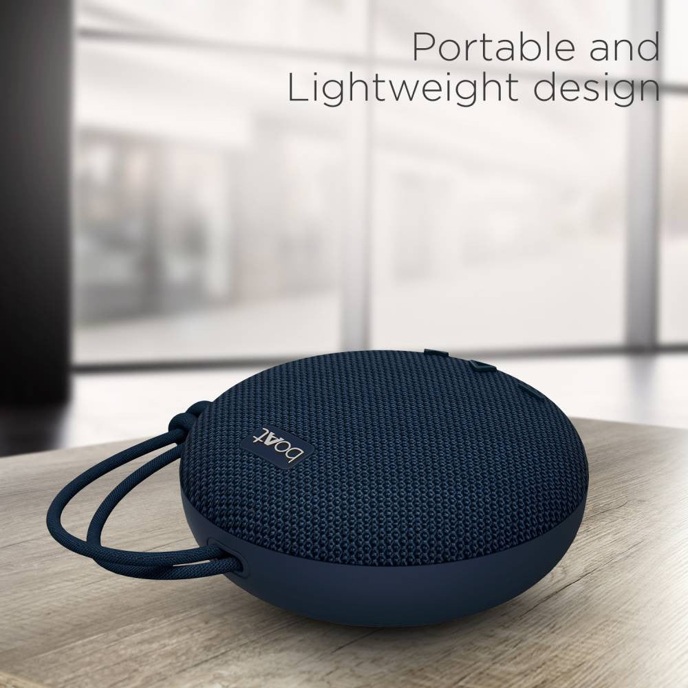 Boat Stone 193 5W Portable Bluetooth Speaker IPX7 Water Resistant 4 Hours Playtime