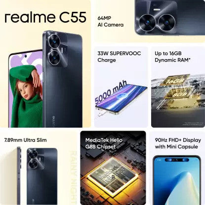 Realme C55 Rainy Night 8GB 128GB