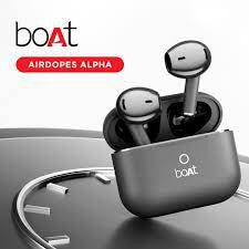 Boat Airdopes Alpha TWS Jet Black