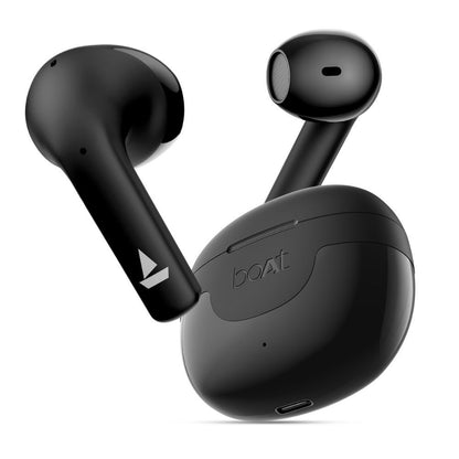 Airdopes Hype TWS Earbuds ENC Opal Black - Boat