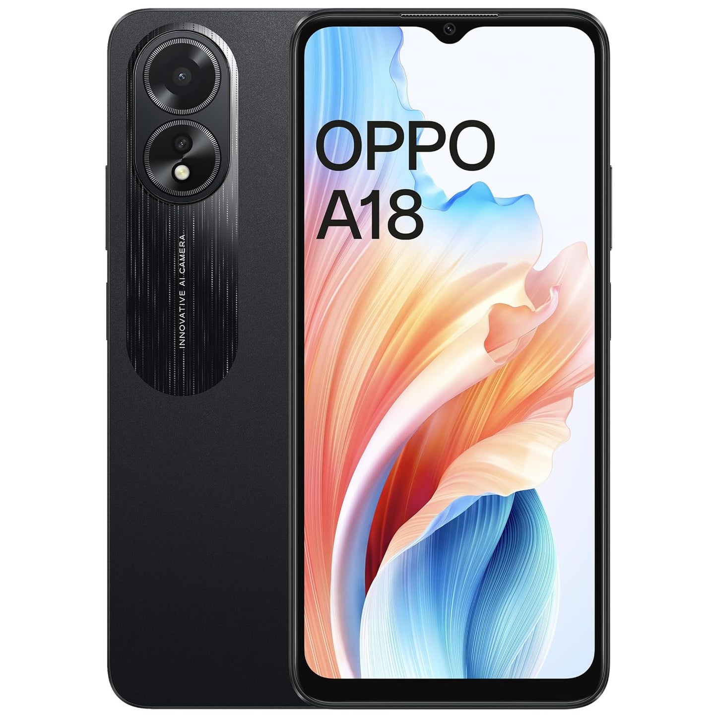 Oppo A18 4GB 64GB Glowing Black