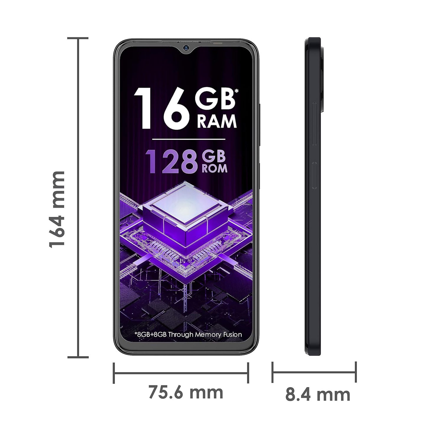 I Tel S23 8GB 128GB Starry Black