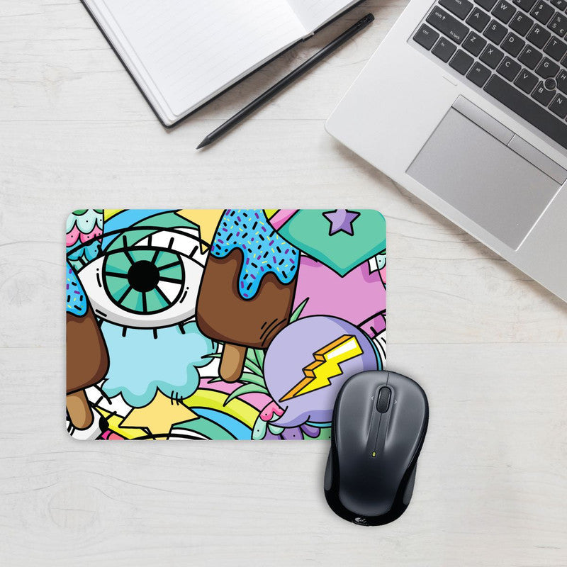 Eyece Cream Mouse Pad