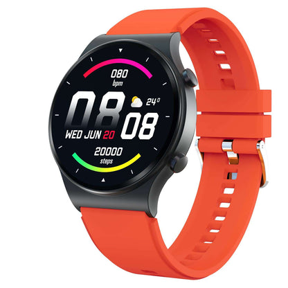 Fire - Bolt Bluetooth Calling Smartwatch. Featuring 1.32 Display SpO2 Monitoring Tarnish Orange