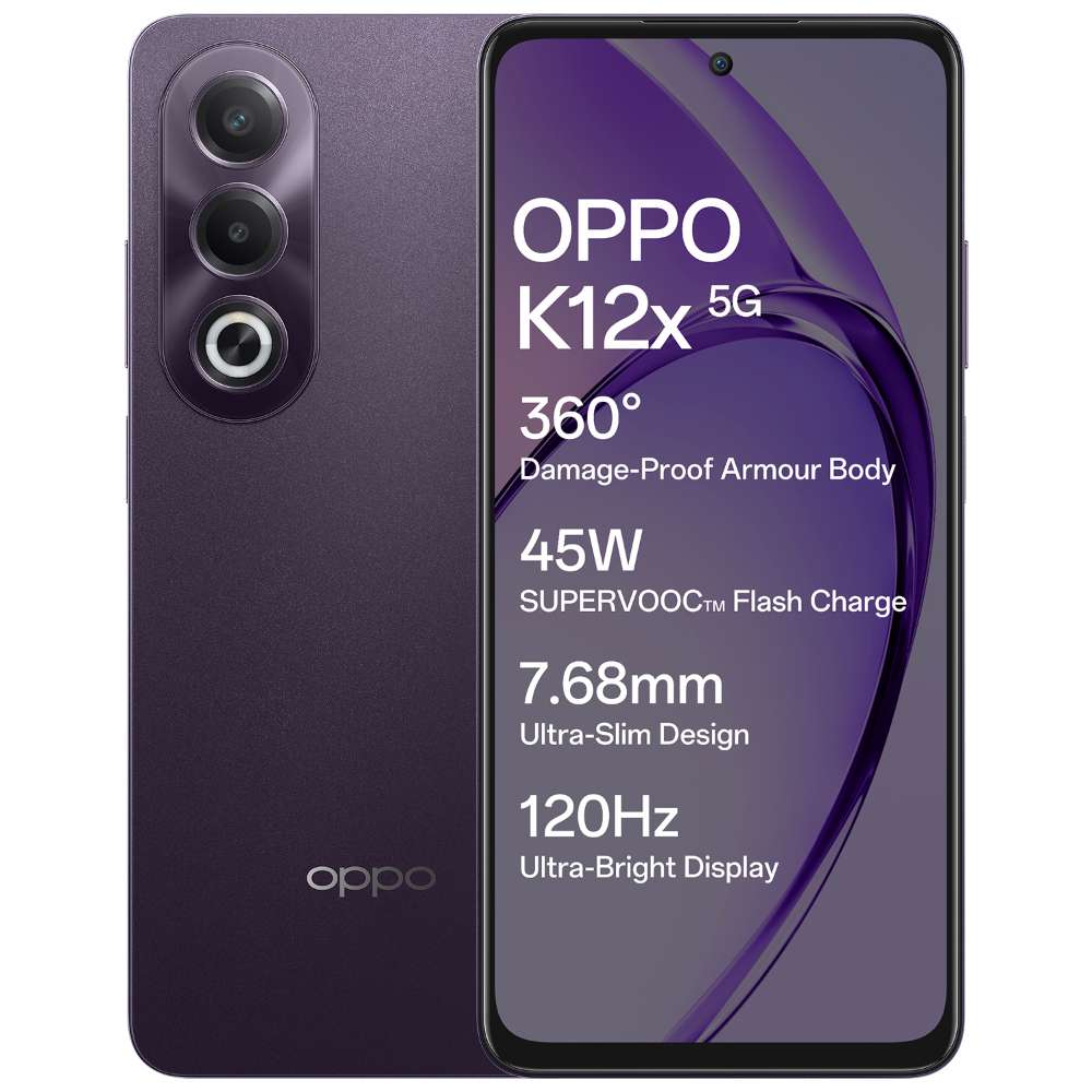 Oppo K12X 5G 6GB 128GB Midnight Violet