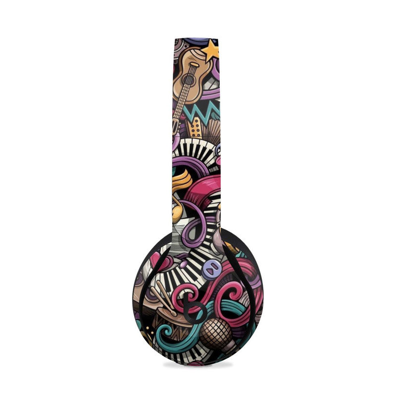 Music Abstract Beats Headphone Skin