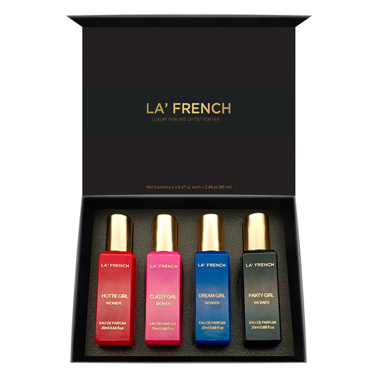 Luxury Perfume Gift Set For Her 4x20 ML  Party Girl  Classy Girl  Hottie Girl  Dream Girl