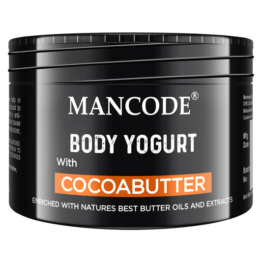 Mancode Cocoa Butter Body Yogurt  Moisturizer for Men