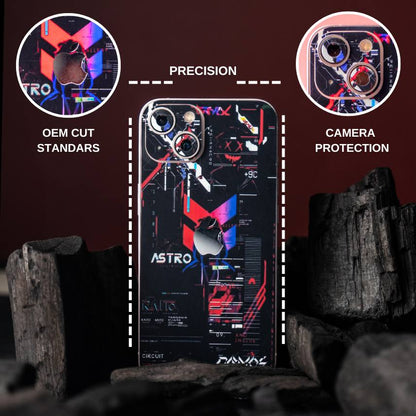 Cyber Rog Black Gaming Mobile Skin