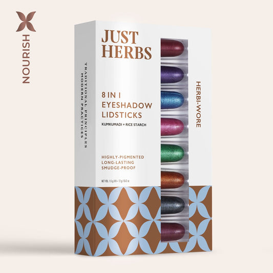 8 in 1 Eyeshadow Lidsticks Available in 2 Variants - Just Herbs