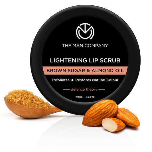 Lightening Lip Scrub  Brown Sugar  Almond Oil