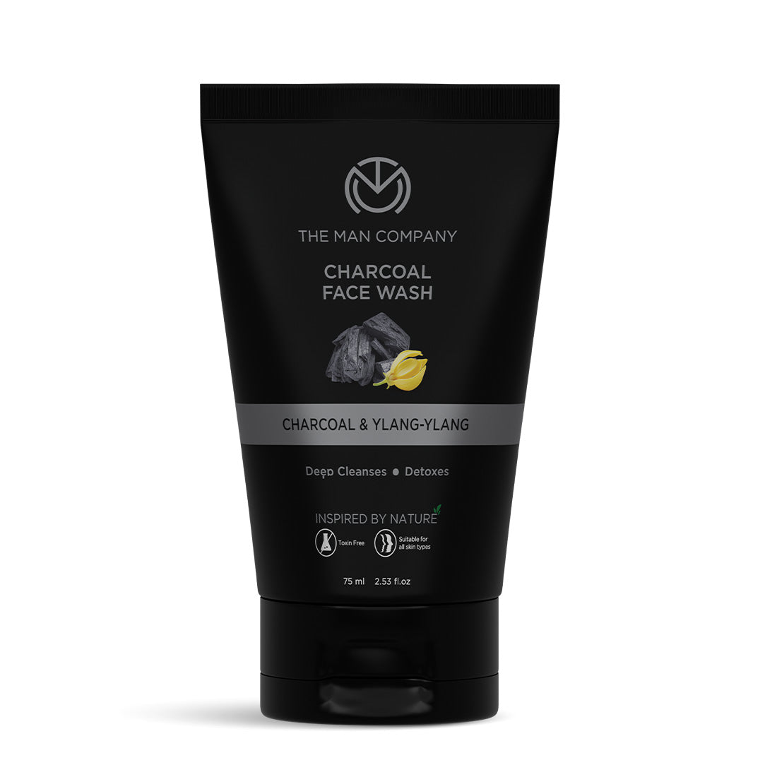 Charcoal Face Wash I Charcoal  Ylang Ylang 75ml