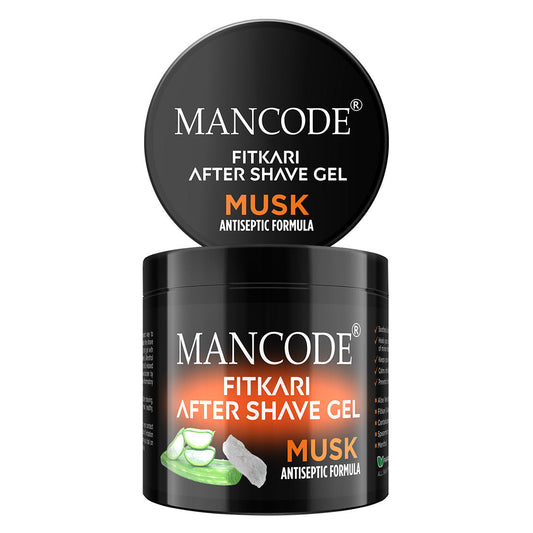 Mancode Fitkari After Shaving Gel  Musk
