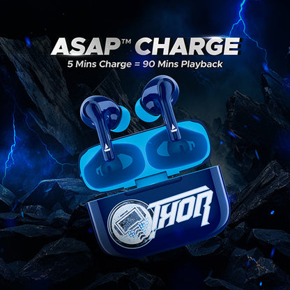 boAt Airdopes 161 Thor Edition  Wireless Earbuds with 40 Hours Playback ASAP Charge boAt Immersive Sound Bluetooth v5.1