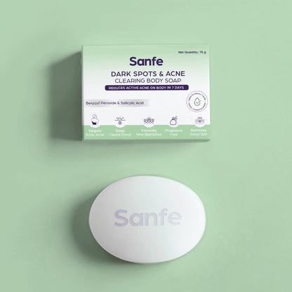 Sanfe Dark Spot Acne Clearing Soap