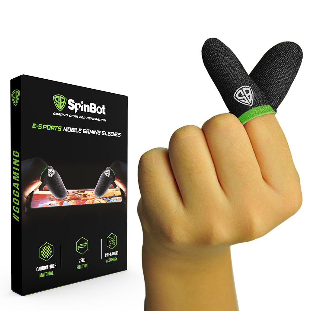 SpinBot BattleMods NinjaX  Gaming Finger Sleeves Combo