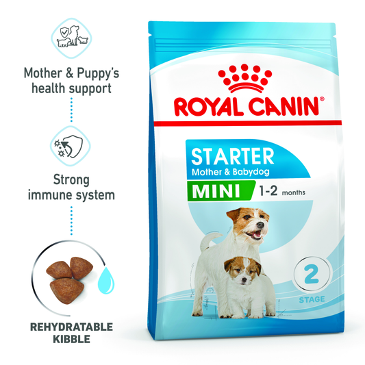 Royal Canin Mini Starter for Small Breed Dogs and Puppies Dry Food