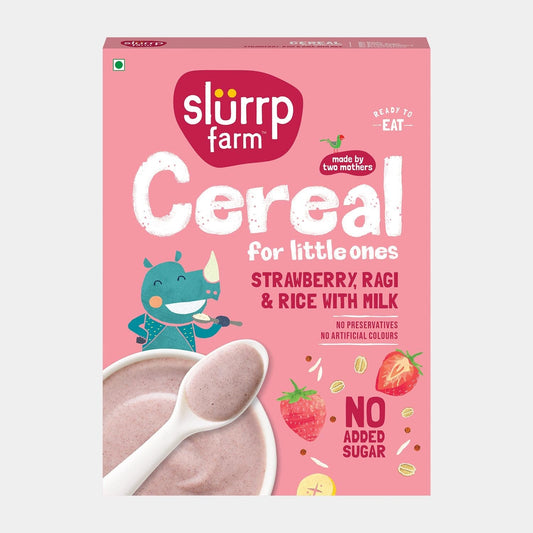 NO ADDED SUGAR Strawberry Ragi  Rice Cereal