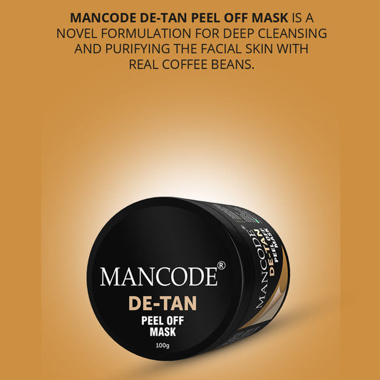 Mancode De-Tan Peel off Mask 100gm
