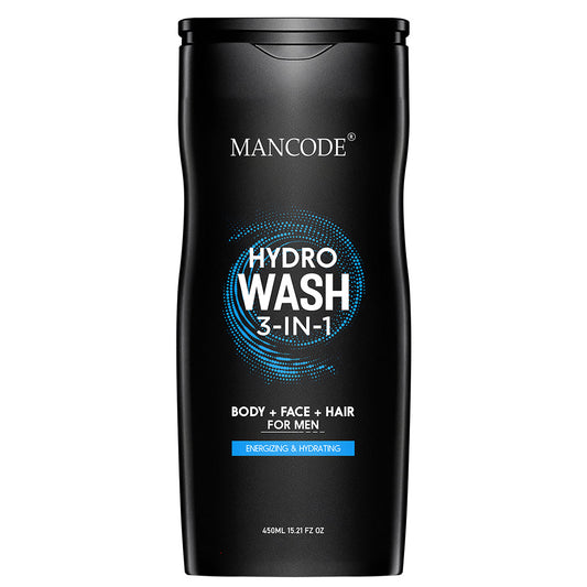 Mancode Hydro Body Wash 3 in 1  Face Wash  Hair Shampoo